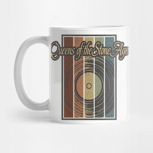 Queens of the Stone Age Vynil Silhouette Mug